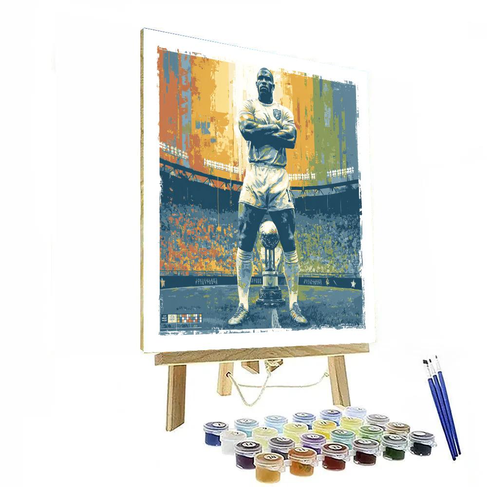 Drogba Fifa 2026 Power - DIY Painting By Numbers Kit