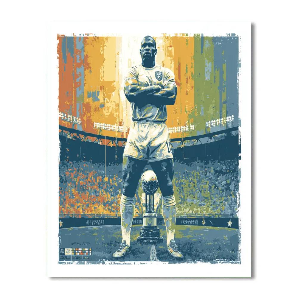 Drogba Fifa 2026 Power - DIY Painting By Numbers Kit