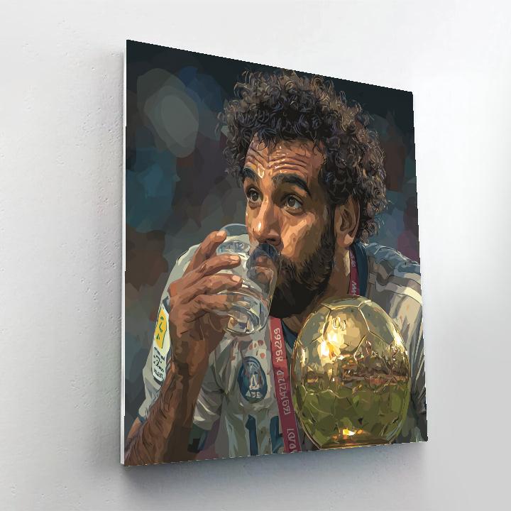 Salah Fifa 2026 Lights - DIY Painting By Numbers Kit