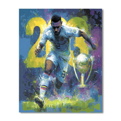 Luis Díaz Fifa 2026 Rhythm - DIY Painting By Numbers Kit