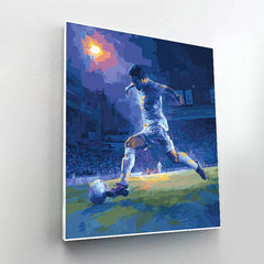 Mitoma Fifa 2026 Blue - DIY Painting By Numbers Kit