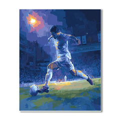 Mitoma Fifa 2026 Blue - DIY Painting By Numbers Kit