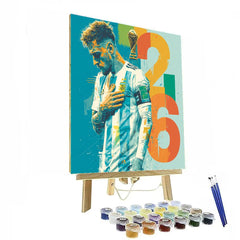 Uzbekistan Fifa 2026 Dawn - DIY Painting By Numbers Kit