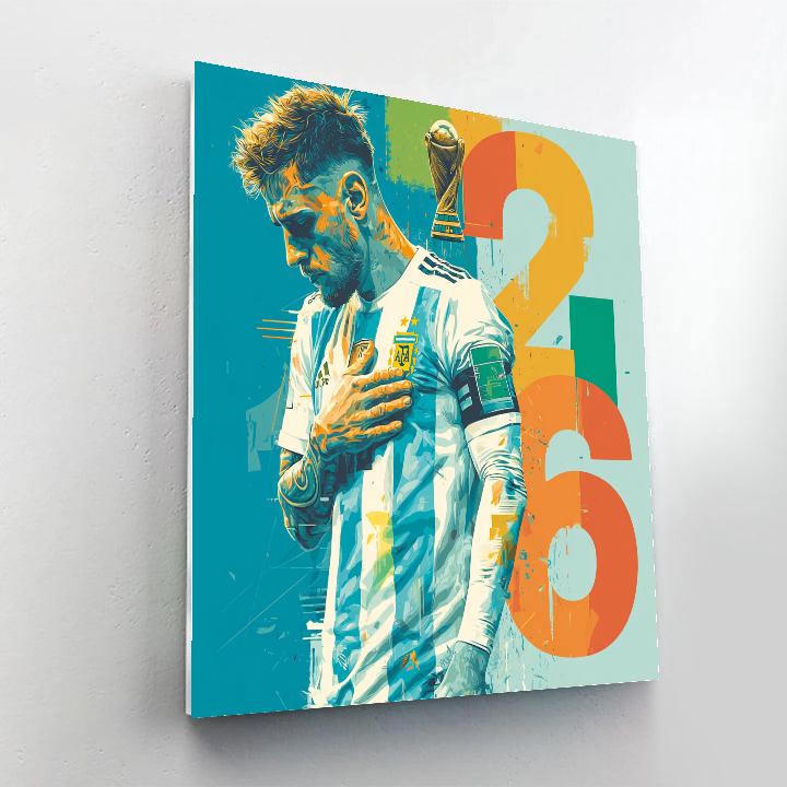 Uzbekistan Fifa 2026 Dawn - DIY Painting By Numbers Kit