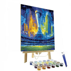 Curaçao Fifa 2026 Blue - DIY Painting By Numbers Kit