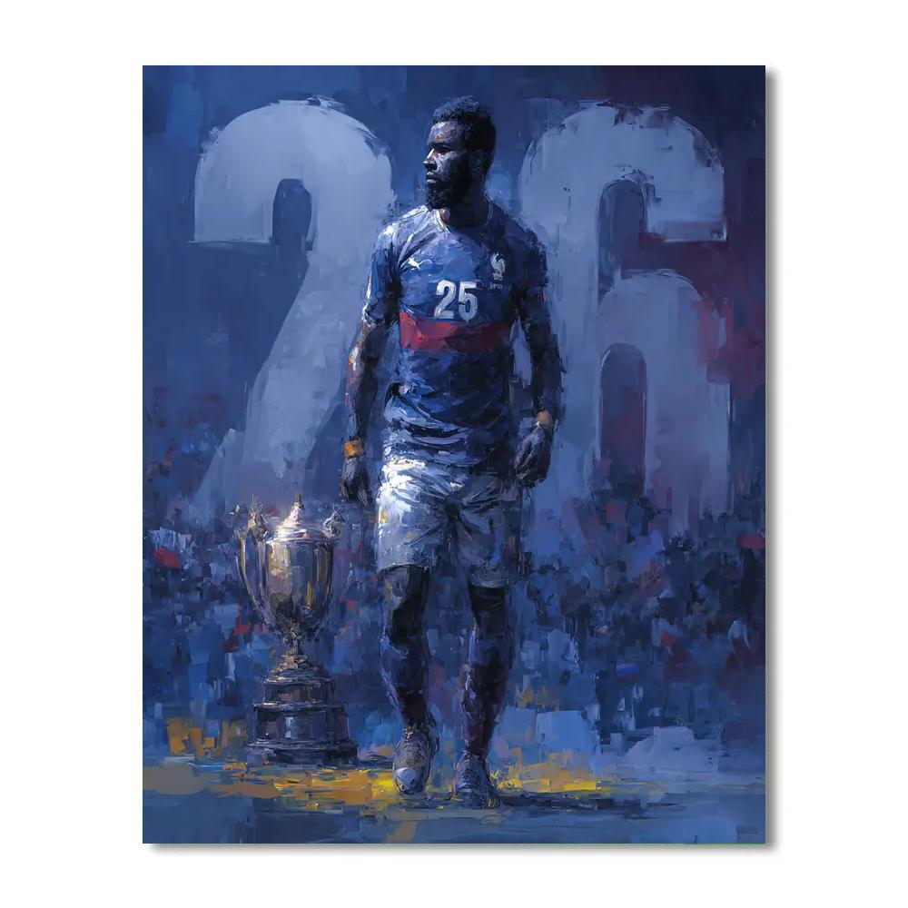 Cabo Verde Fifa 2026 Breeze - DIY Painting By Numbers Kit