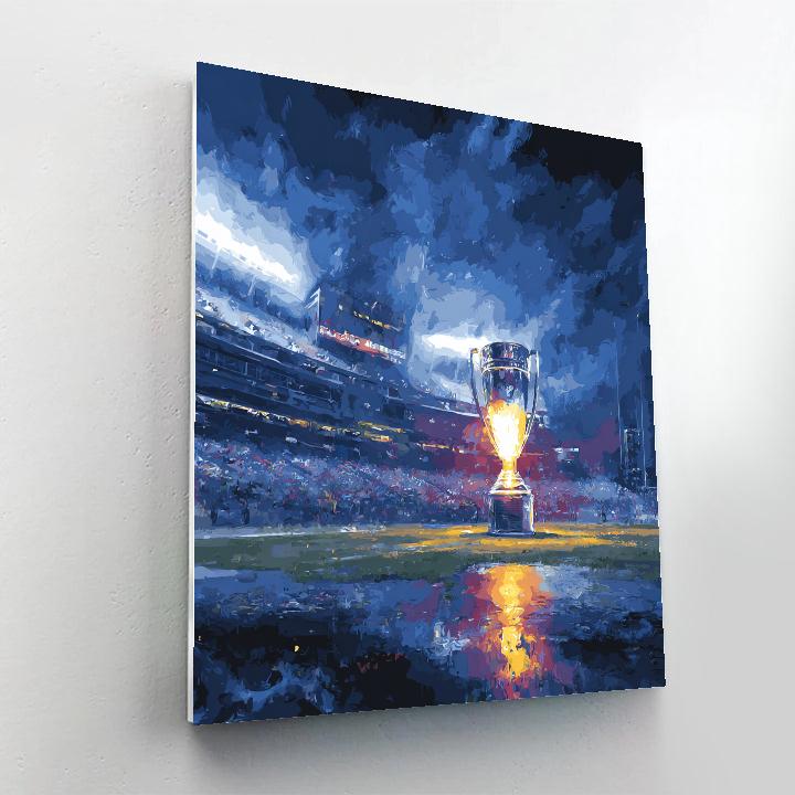 Seattle Fifa 2026 Rainlight - DIY Painting By Numbers Kit