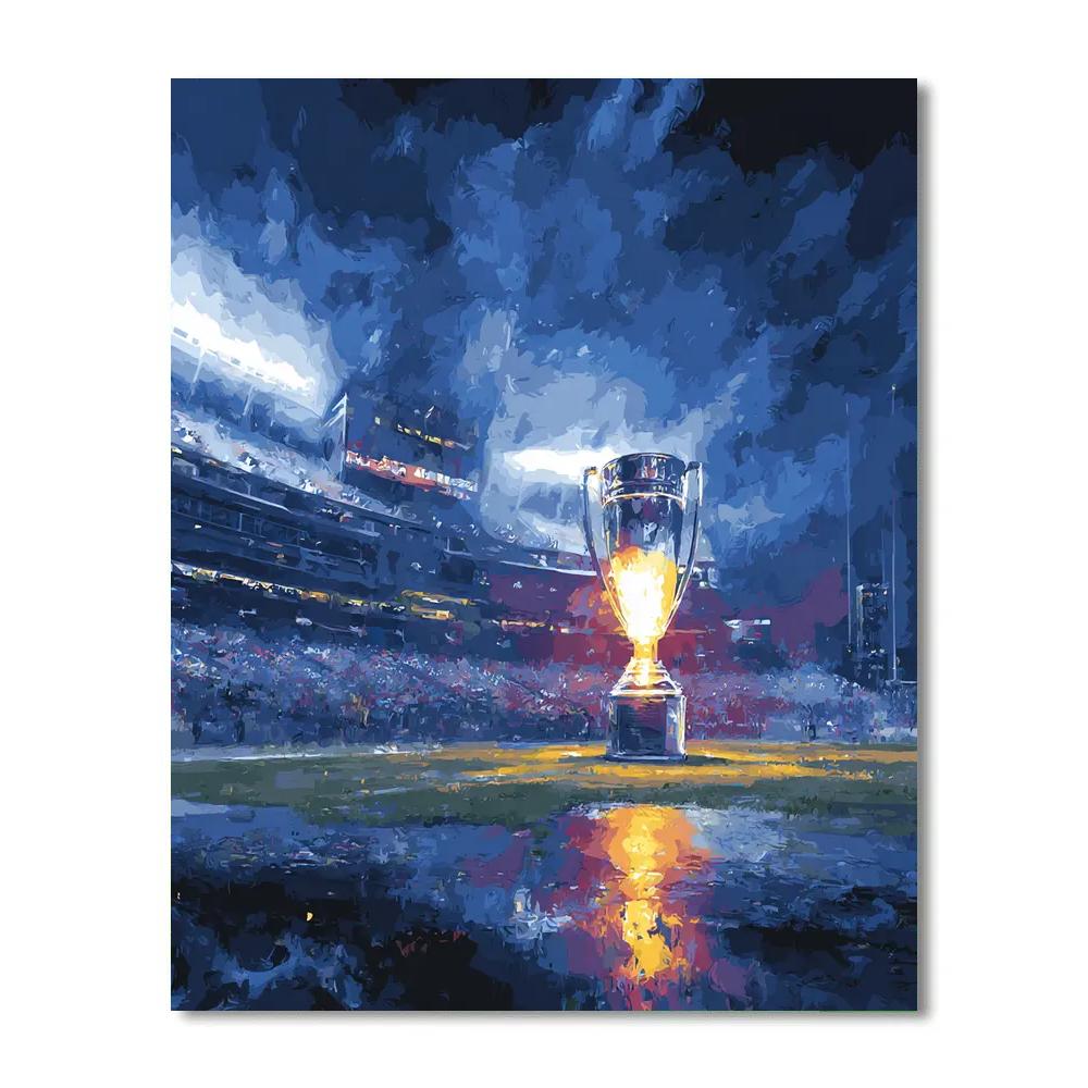 Seattle Fifa 2026 Rainlight - DIY Painting By Numbers Kit