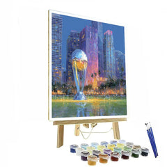 Miami Fifa 2026 Reflection - DIY Painting By Numbers Kit