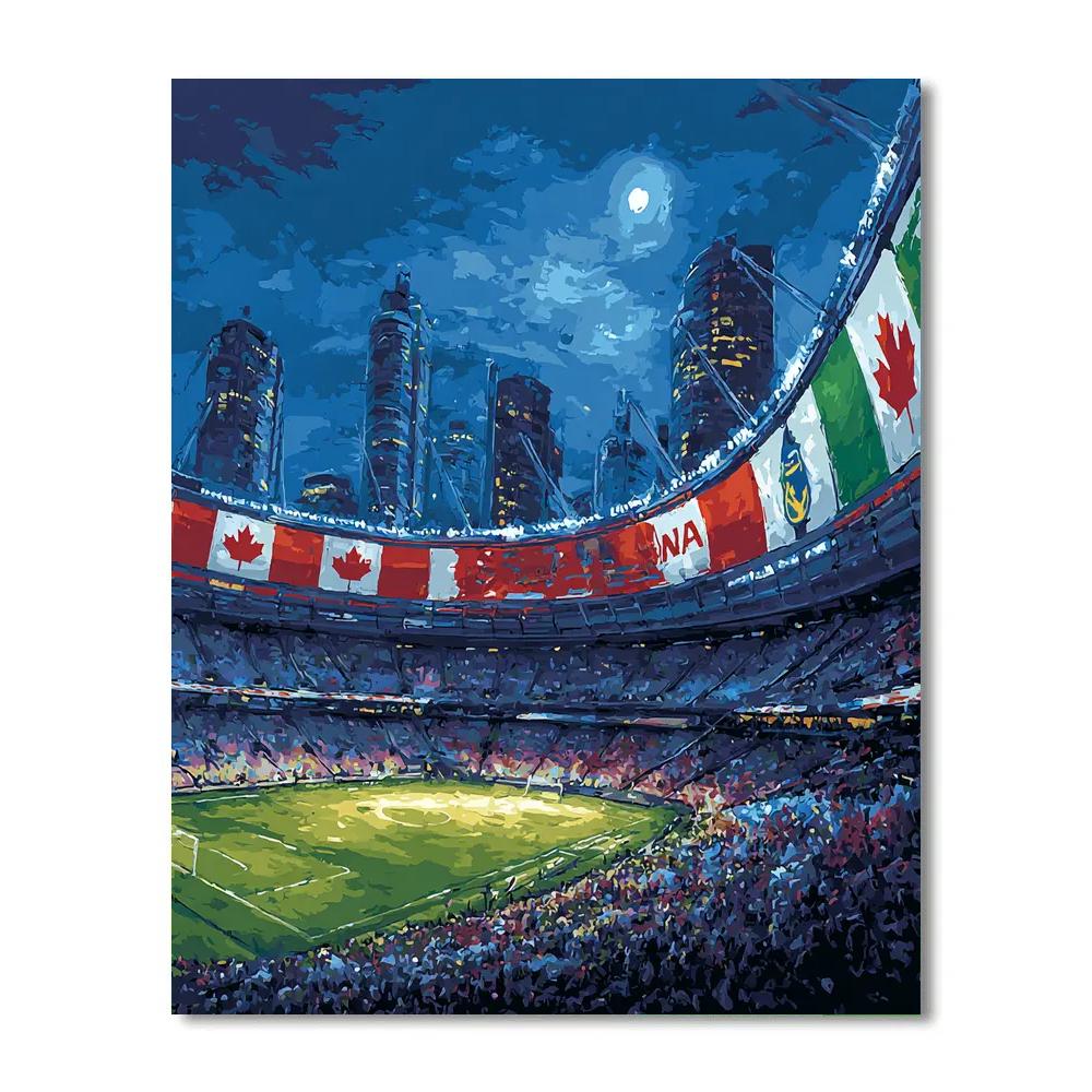 Fifa 2026 Three Nations - DIY Painting By Numbers Kit