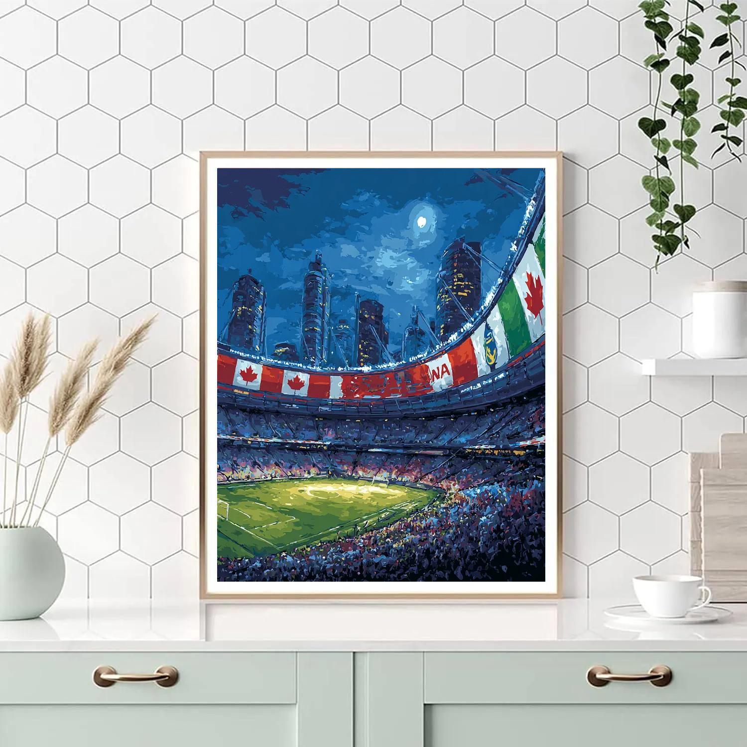 Fifa 2026 Three Nations - DIY Painting By Numbers Kit