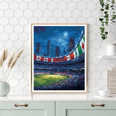 Fifa 2026 Three Nations - DIY Painting By Numbers Kit