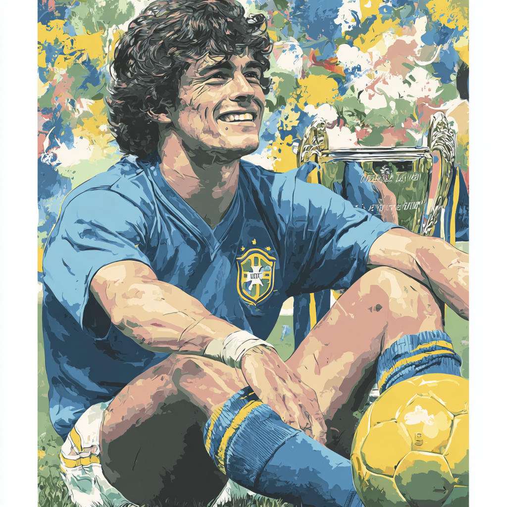 Ronaldinho Fifa 2026 Joy - DIY Painting By Numbers Kit