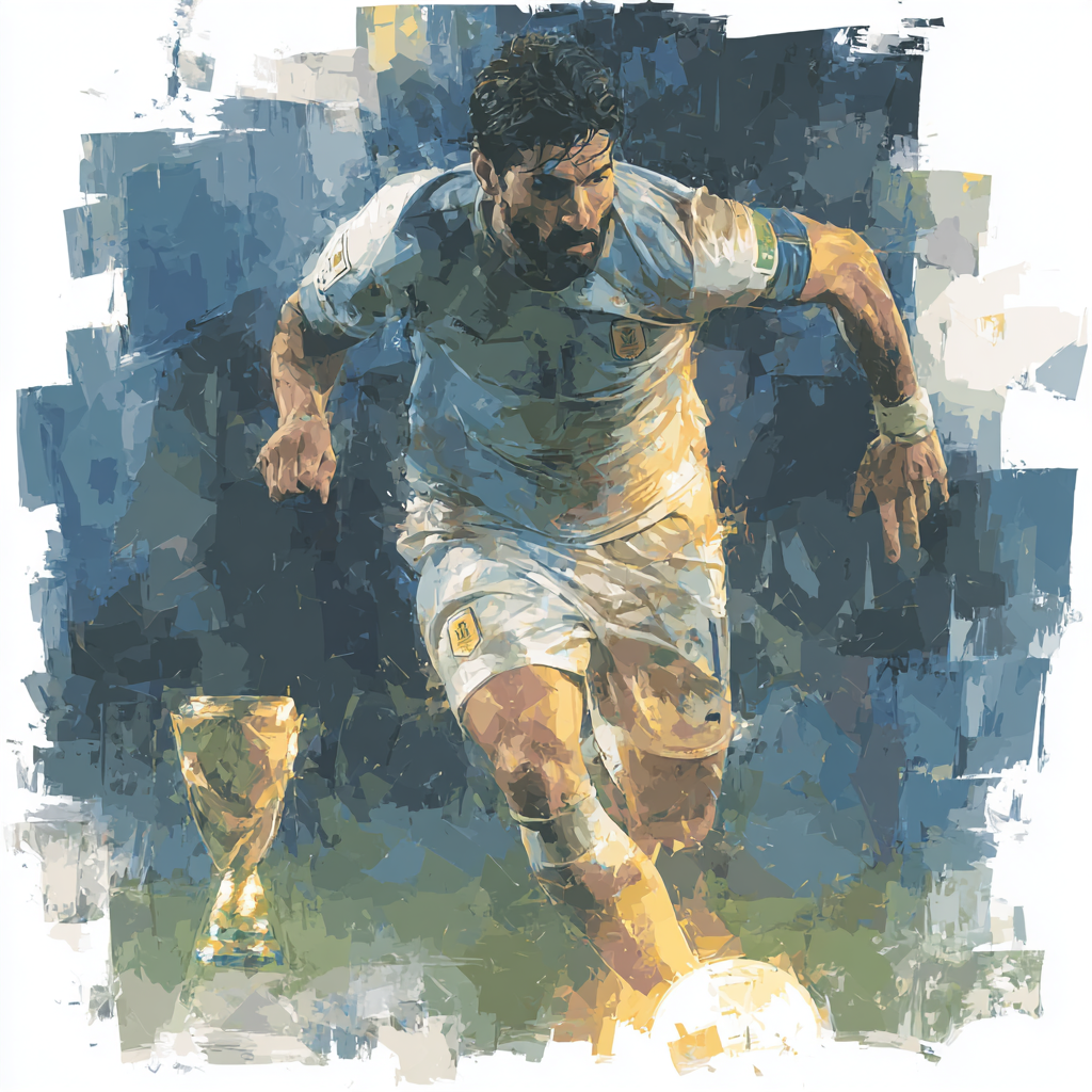 Fifa 2026 Valverde Flame - DIY Painting By Numbers Kit