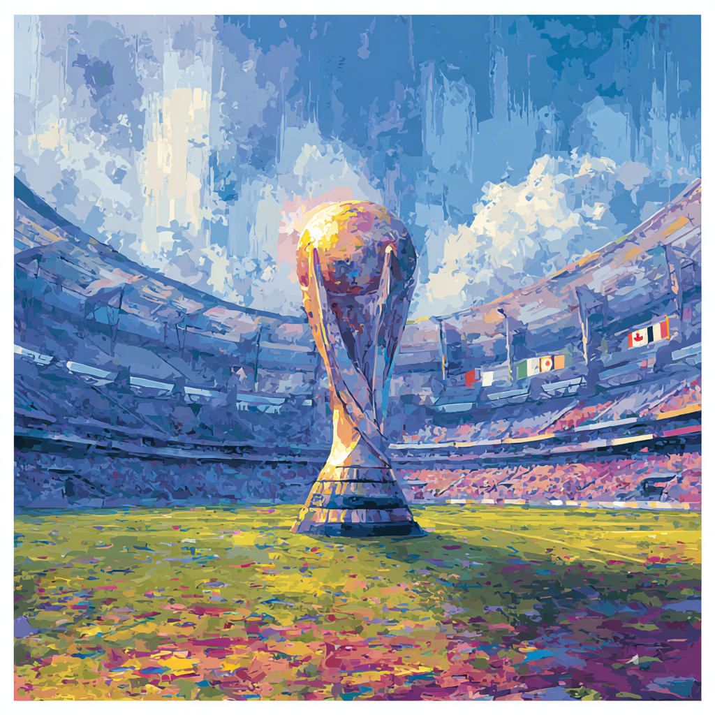 Mexico City Fifa 2026 Opener - DIY Painting By Numbers Kit