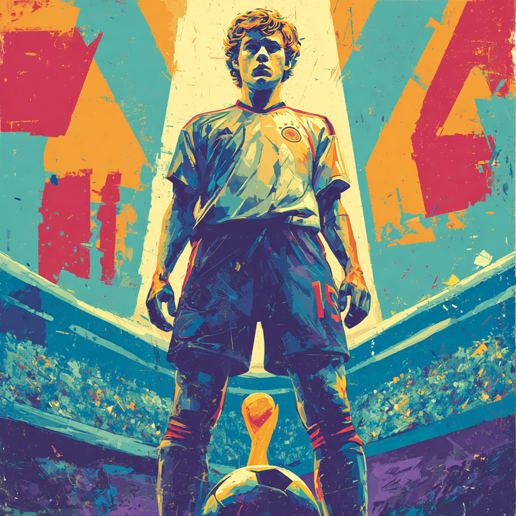 Fifa 2026 Musiala Spark - DIY Painting By Numbers Kit