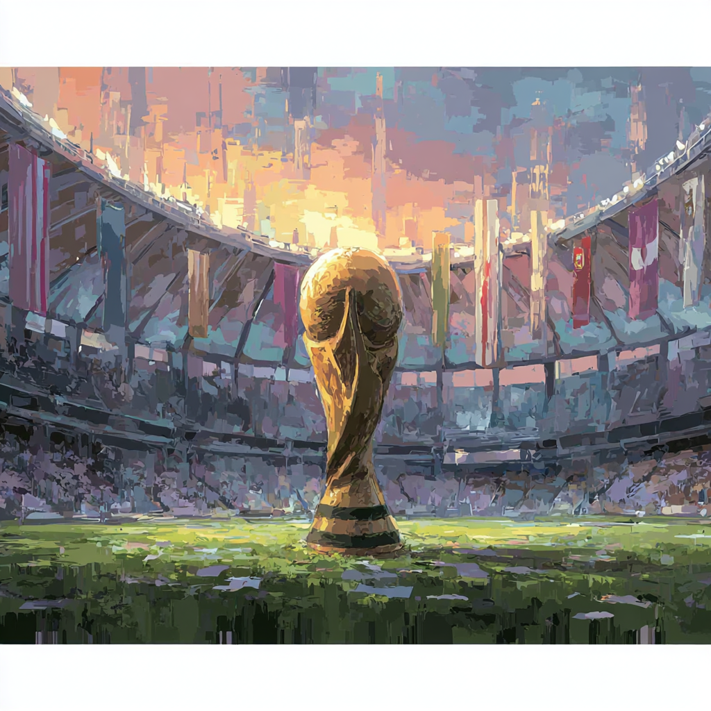 Mexico City Fifa 2026 Opener - DIY Painting By Numbers Kit