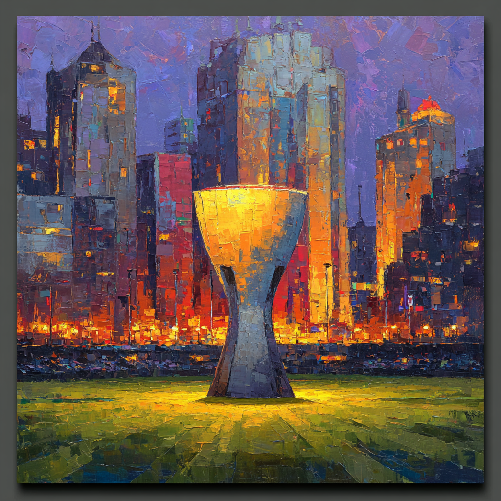 Fifa 2026 Final Glow - DIY Painting By Numbers Kit