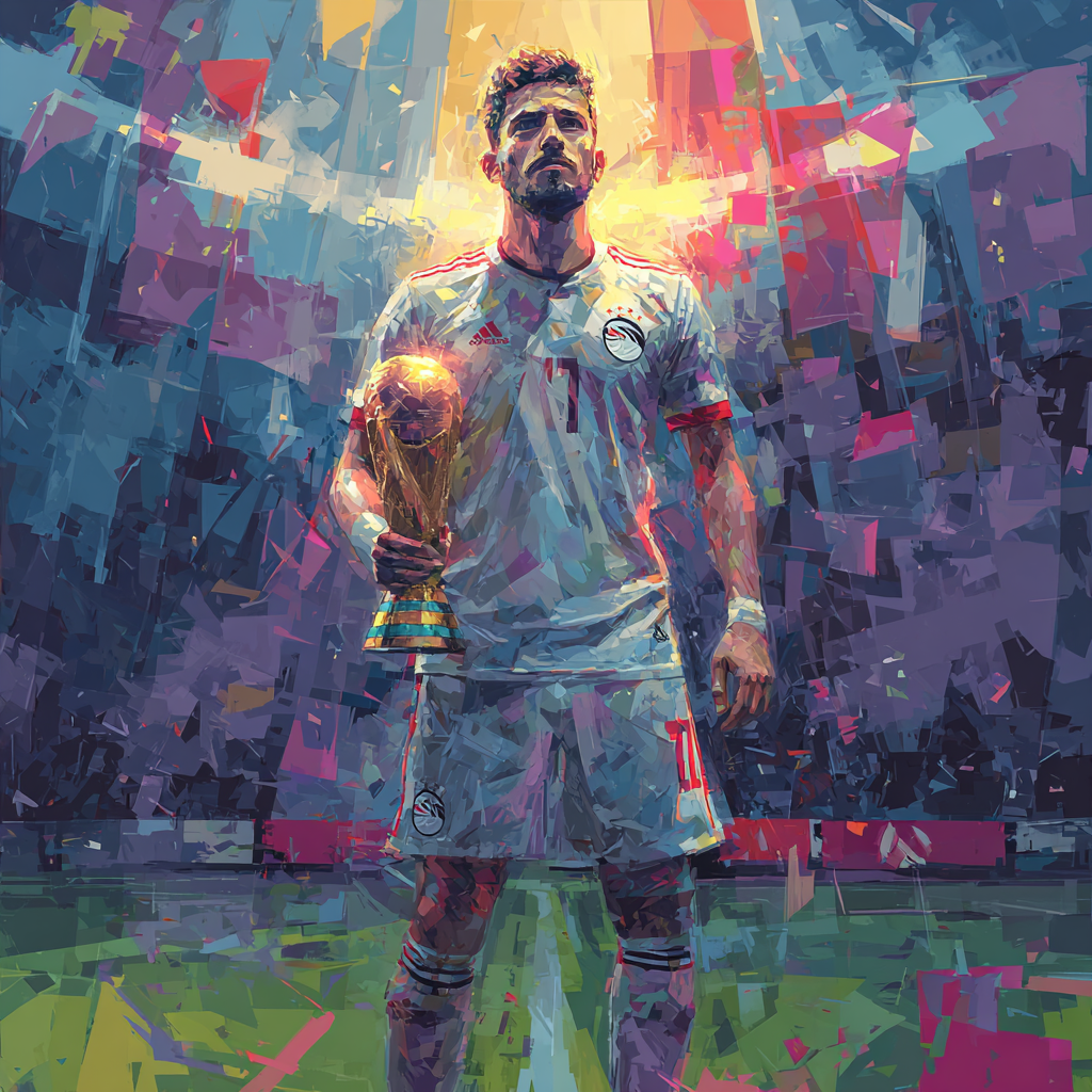 Fifa 2026 Salah Lights - DIY Painting By Numbers Kit