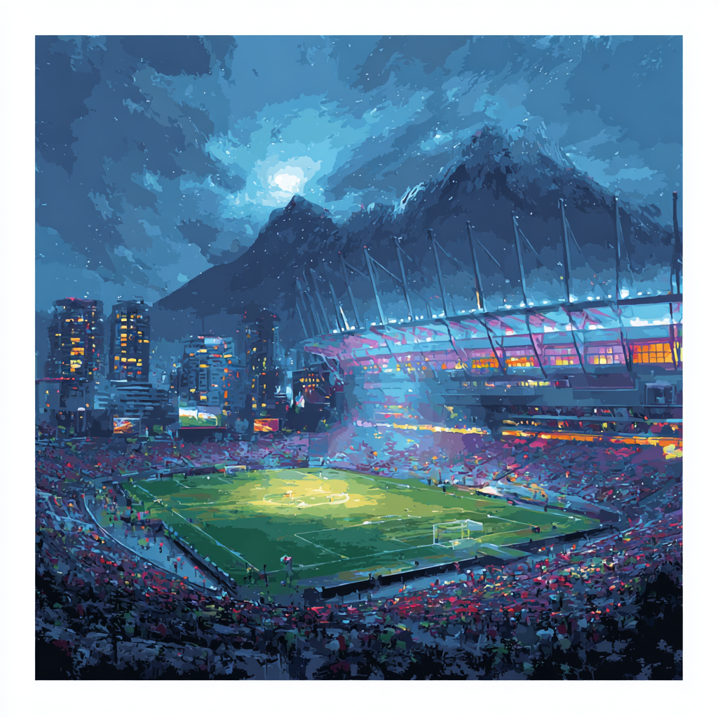 Vancouver Fifa 2026 Blue - DIY Painting By Numbers Kit