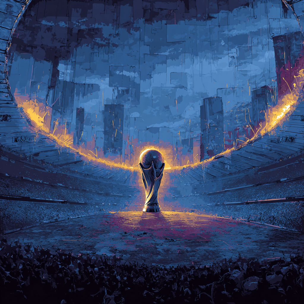 Fifa 2026 Final Night - DIY Painting By Numbers Kit