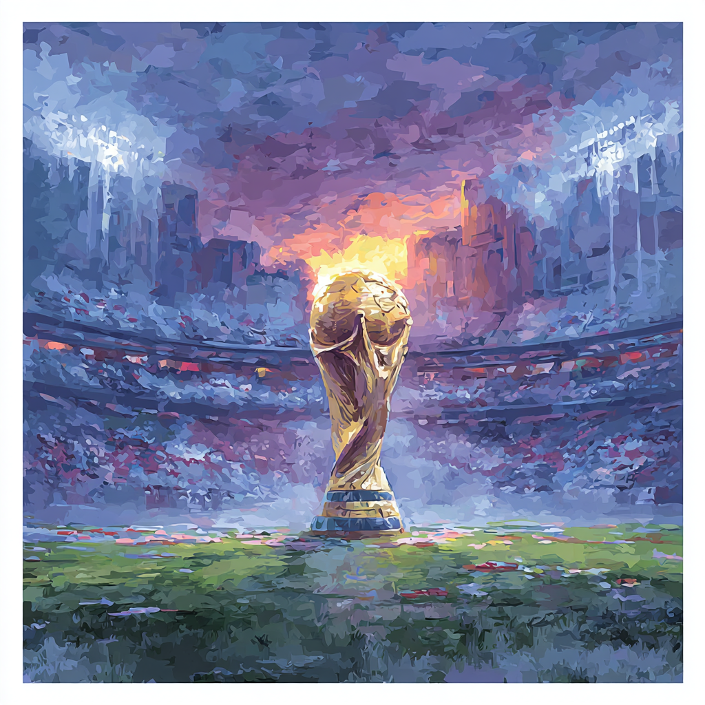Mexico City Fifa 2026 Opener - DIY Painting By Numbers Kit