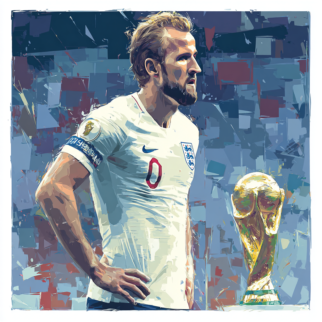 Fifa 2026 Kane Night - DIY Painting By Numbers Kit