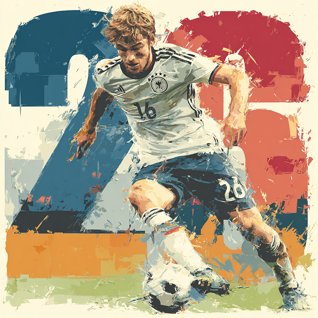 Fifa 2026 Musiala Spark - DIY Painting By Numbers Kit