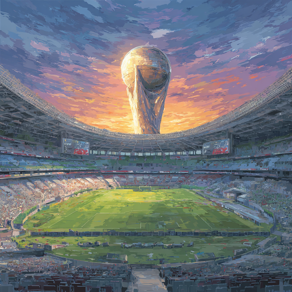 Mexico City Fifa 2026 Opener - DIY Painting By Numbers Kit