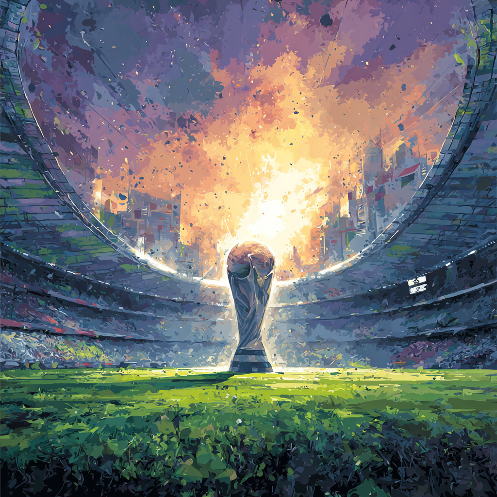 Mexico City Fifa 2026 Opener - DIY Painting By Numbers Kit