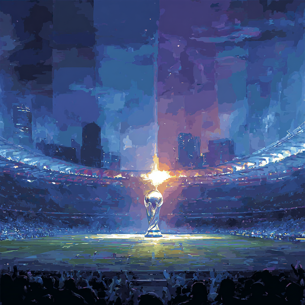 Fifa 2026 Final Night - DIY Painting By Numbers Kit