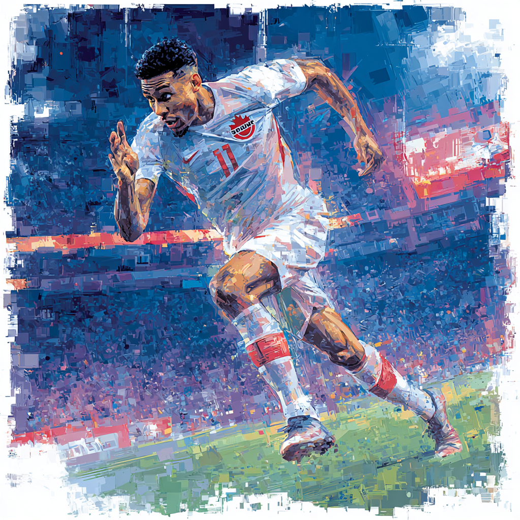 Fifa 2026 Davies Speed - DIY Painting By Numbers Kit