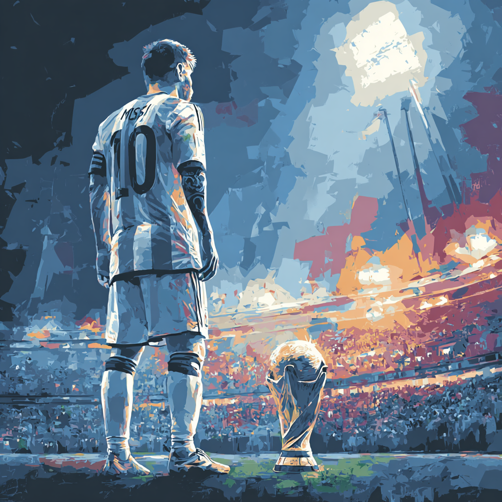 Fifa 2026 Salah Lights - DIY Painting By Numbers Kit