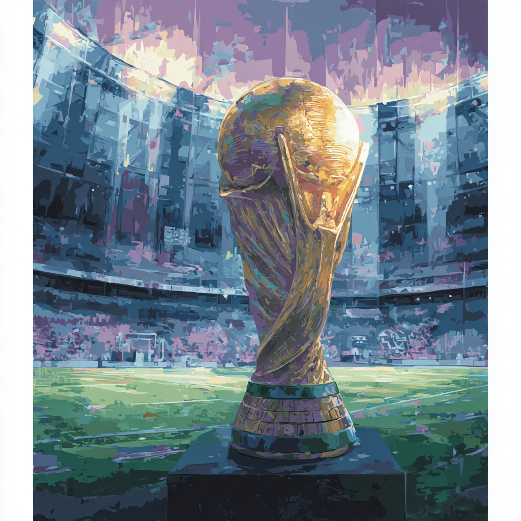 Monterrey Fifa 2026 Lights - DIY Painting By Numbers Kit