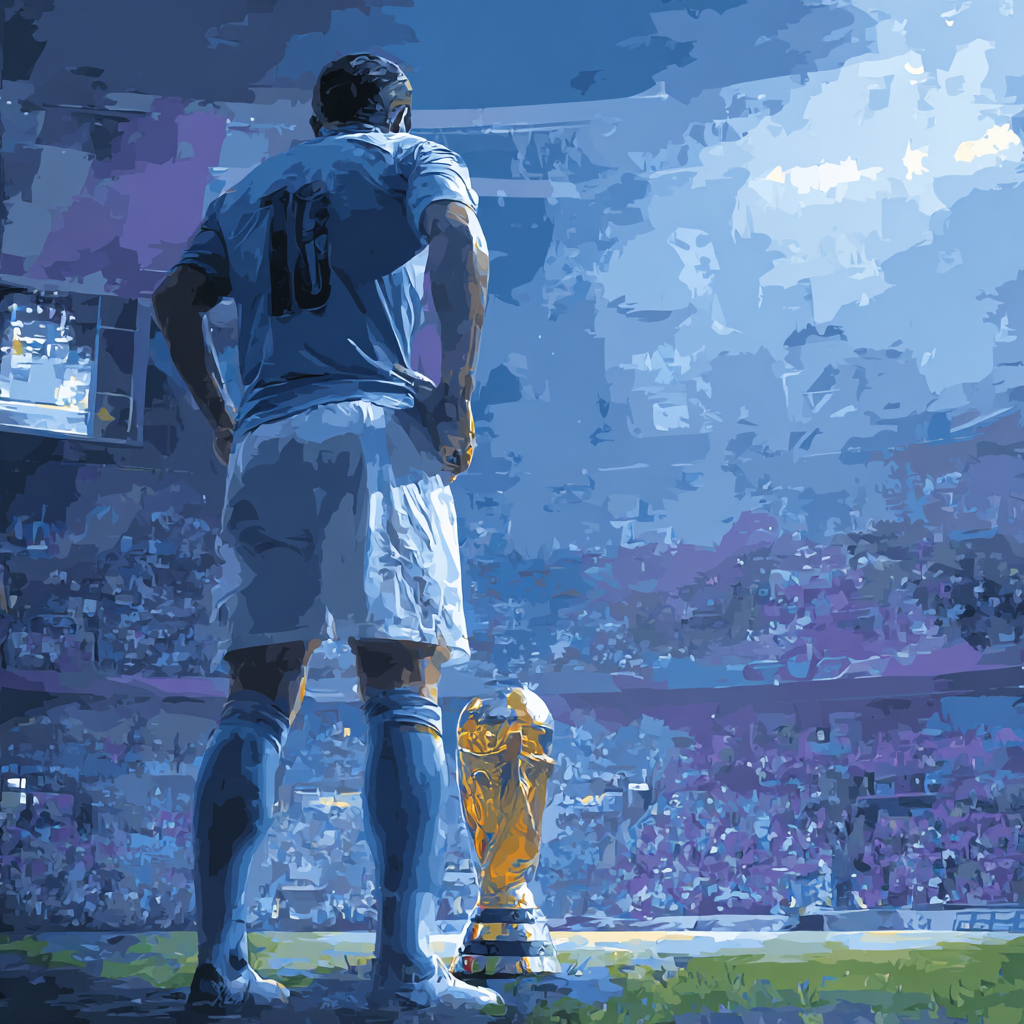 Uruguay Fifa 2026 Sky - DIY Painting By Numbers Kit