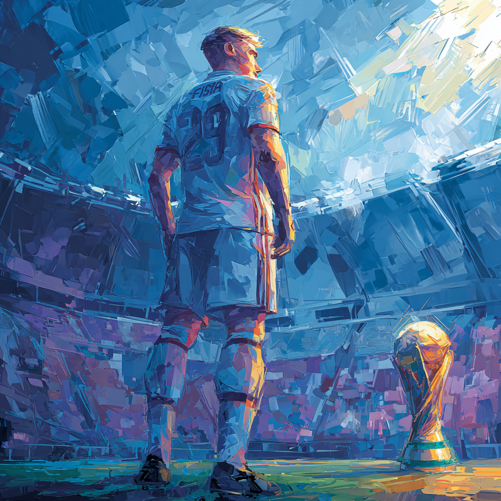 Fifa 2026 Haaland Ice - DIY Painting By Numbers Kit