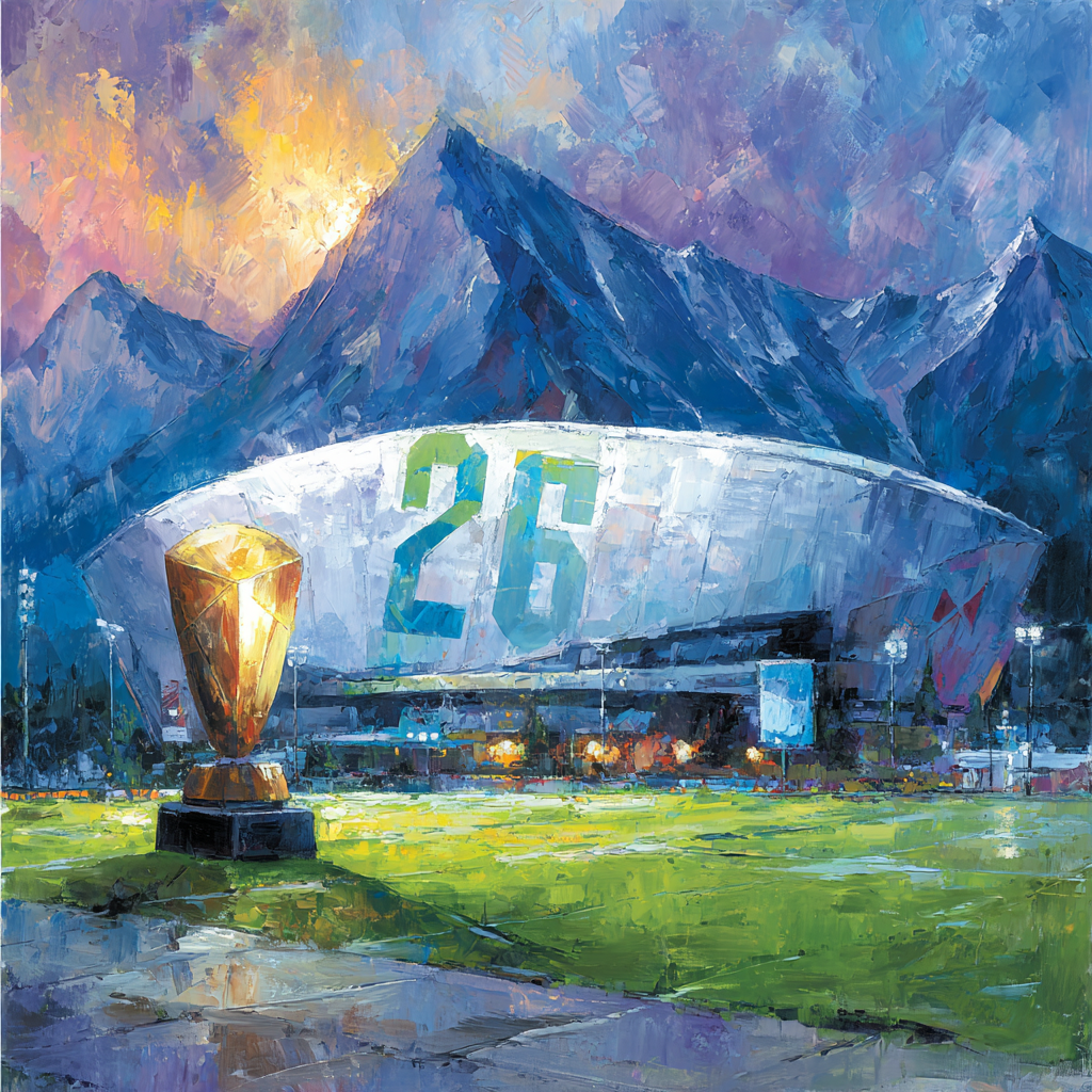 Monterrey Fifa 2026 Peaks - DIY Painting By Numbers Kit
