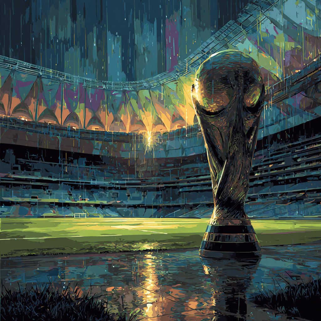 Seattle Fifa 2026 Rainlight - DIY Painting By Numbers Kit