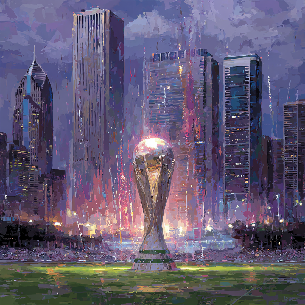 Fifa 2026 Final Night - DIY Painting By Numbers Kit