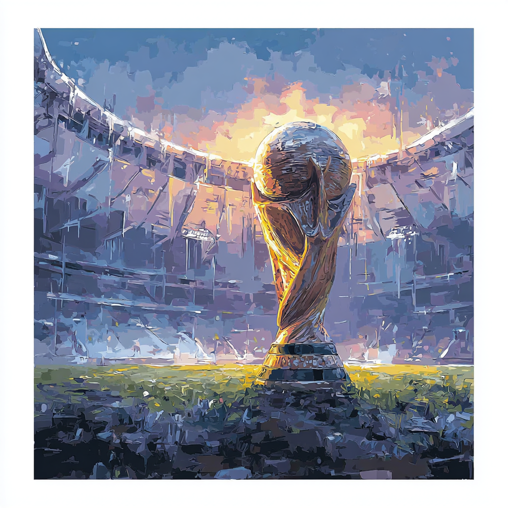 Fifa 2026 Opening Match - DIY Painting By Numbers Kit