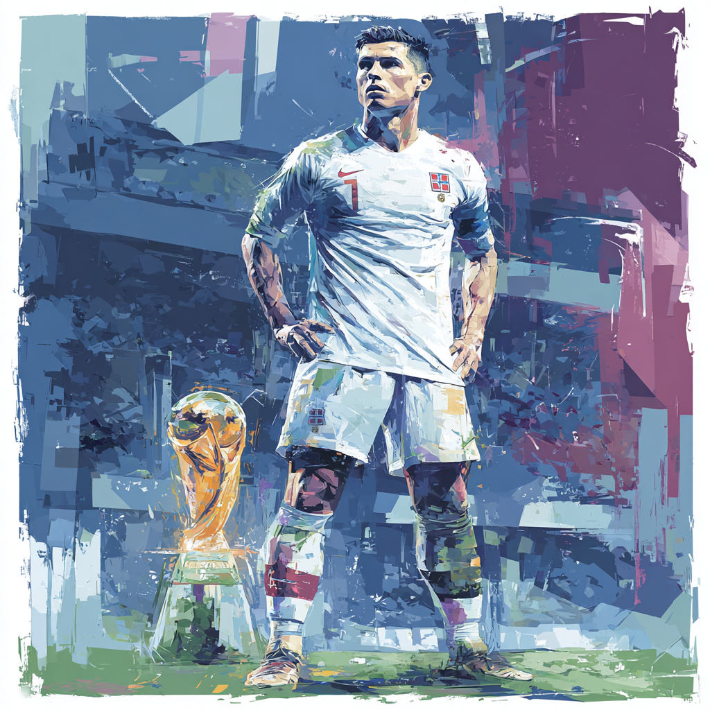 Haaland Fifa 2026 Ice - DIY Painting By Numbers Kit