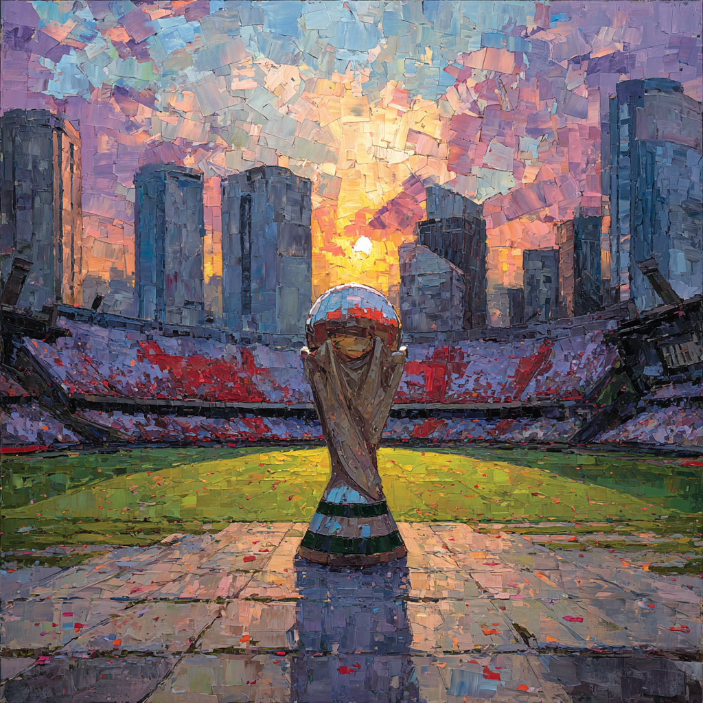 Mexico City Fifa 2026 Opener - DIY Painting By Numbers Kit