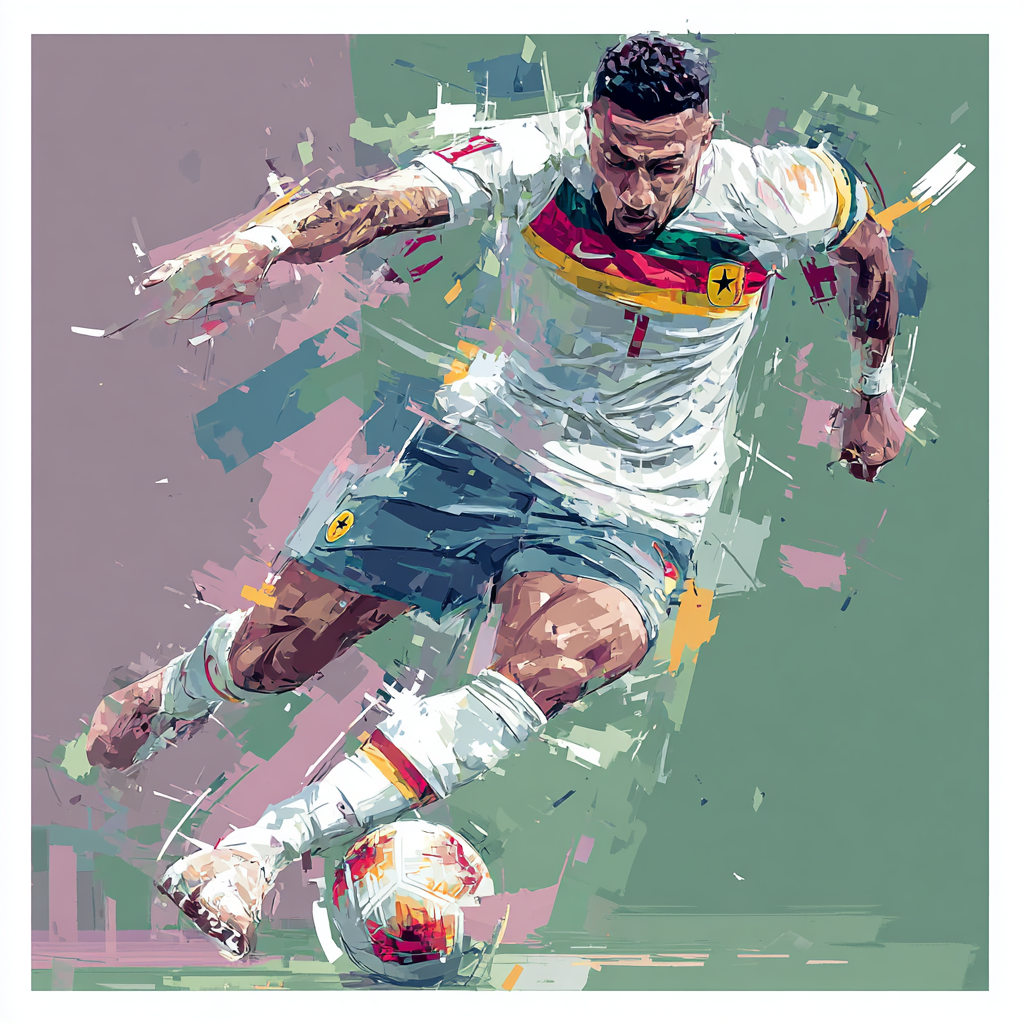 Kudus Fifa 2026 Pulse - DIY Painting By Numbers Kit