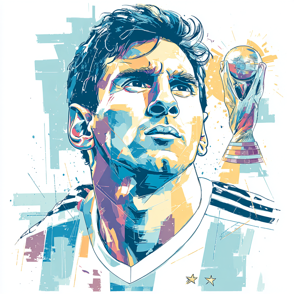 Fifa 2026 Messi Moment - DIY Painting By Numbers Kit