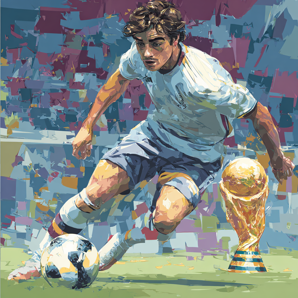 Musiala Fifa 2026 Spark - DIY Painting By Numbers Kit