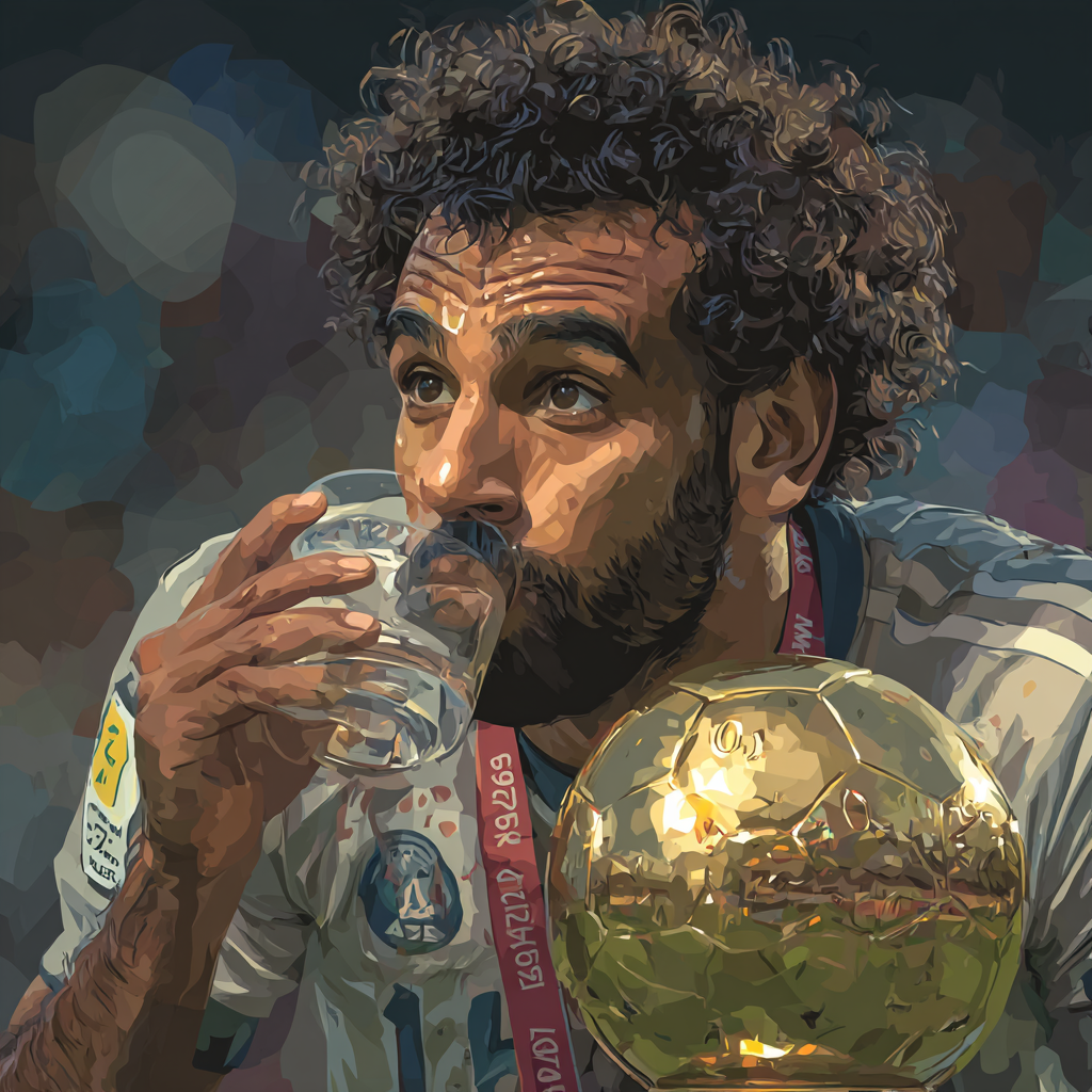 Salah Fifa 2026 Lights - DIY Painting By Numbers Kit