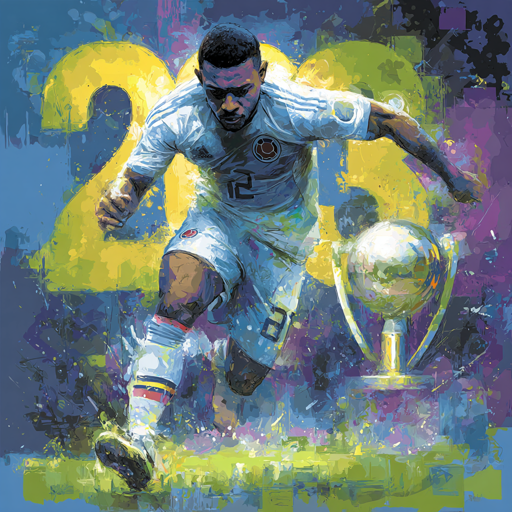 Luis Díaz Fifa 2026 Rhythm - DIY Painting By Numbers Kit