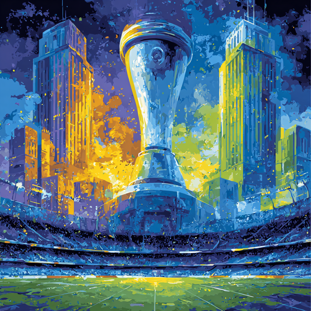 Curaçao Fifa 2026 Blue - DIY Painting By Numbers Kit