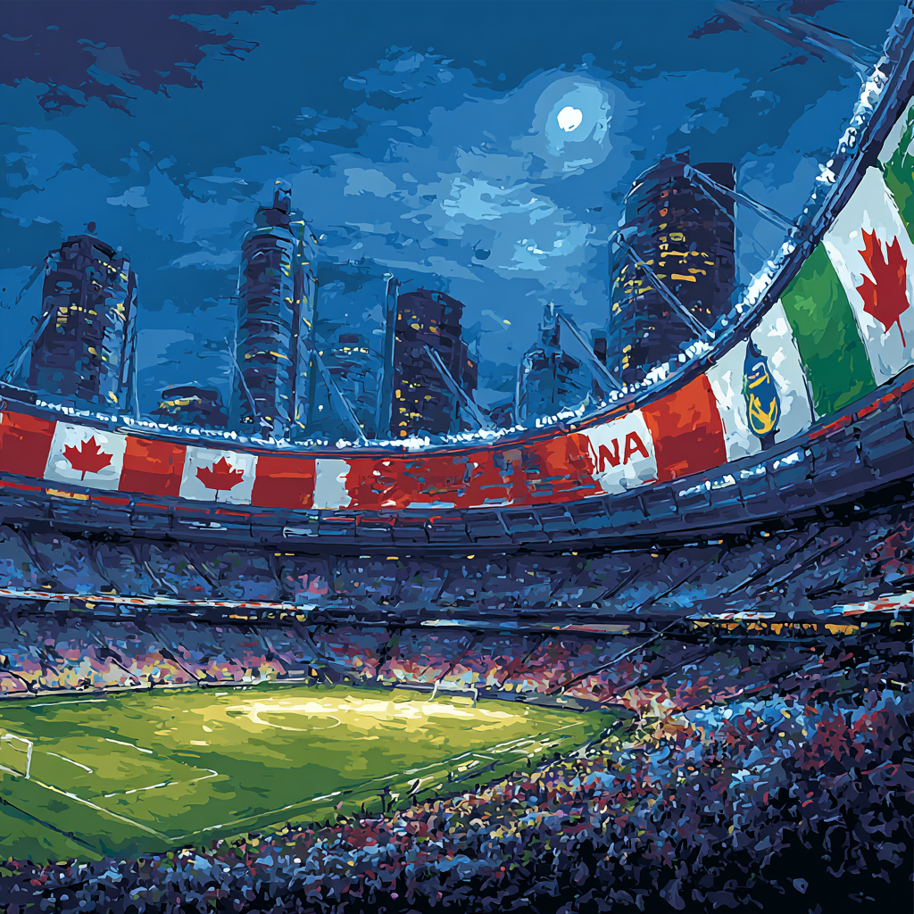 Fifa 2026 Three Nations - DIY Painting By Numbers Kit