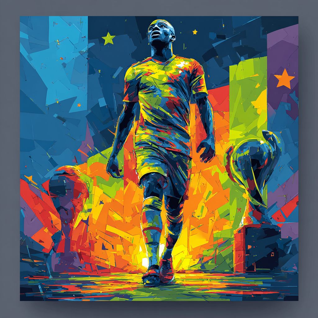 Ghana Fifa 2026 Pulse - DIY Painting By Numbers Kit